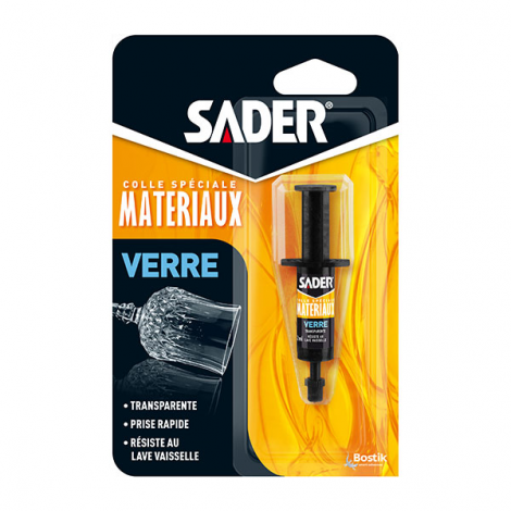 Sader colle verre 2ml