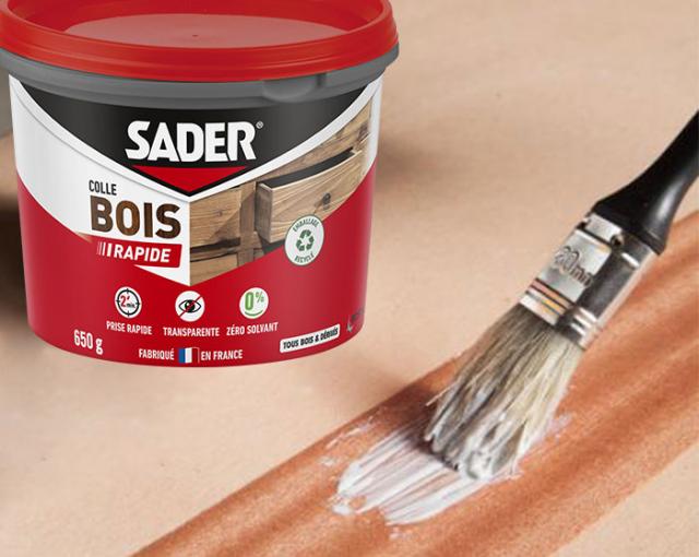 Sader colles a bois illustration