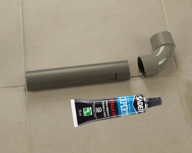 Sader colles pour matériaux spécifique illustration